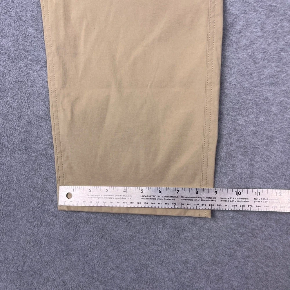 Eddie Bauer Chino Pants Mens 35x30 Khaki Horizon Guide Chino Flexion StormRepel